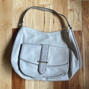 Beautiful tan / gray Kate Spade purse